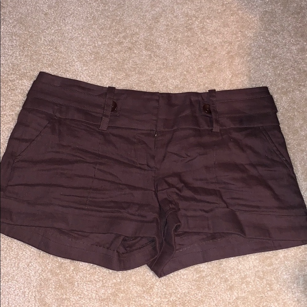COPY - Bebe brown shorts